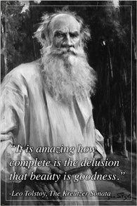LEO TOLSTOY distinguished russian author INSPIRATIONAL quote poster 24X36