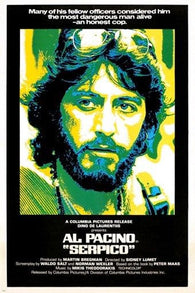 serpico CLASSIC MOVIE POSTER al pacino COP DRAMA collectors unique 24X36 NEW