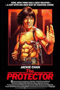 JACKIE CHAN THE PROTECTOR '85 movie poster KUNG FU NEW YORK collectors 24X36