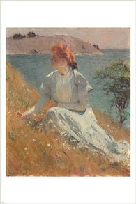 MARGARET GRETCHEN STRONG 1909 painting poster FRANK WESTON BENSON 24X36 rare