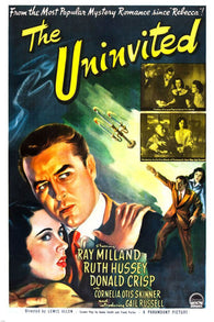 the uninvited MOVIE POSTER RAY MILLAND RUTH HUSSEY mystery romance 24X36