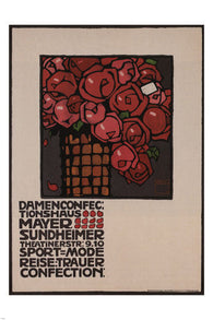 VINTAGE art POSTER Ludwig Hohlwein Germany 1909 24X36 RARE HOT NEW