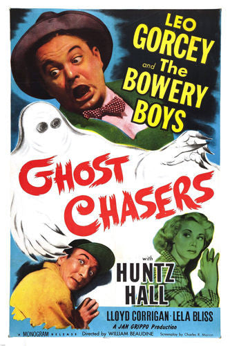 movie POSTER ghost CHASERS leo GORCEY and the BOWERY BOYS SPOOKY 24X36