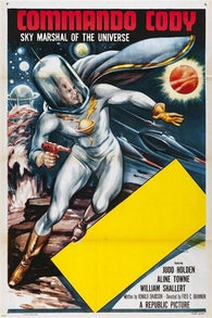 comics hero COMMANDO CODY sci-fi VINTAGE POSTER rare COLLECTORS 24X36 new
