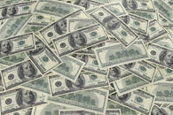 $100 DOLLAR background KITSCHY art poster 24X36 rich MONEY wealth benjamins