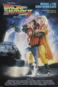 back to the future PART II vintage MOVIE POSTER michael j fox ADVENTURE 24X36