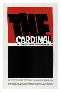 The Cardinal by Otto Preminger MOVIE POSTER JOHN HUSTON 1963 24X36 hot new