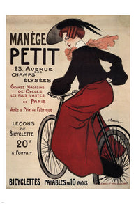 MANEGE PETIT vintage poster ADRIEN barrere FRANCE 1899 24X36 collectors