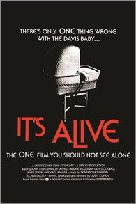 1974 IT'S ALIVE classic scary movie poster MUTANT BABY disturbing 24X36 NEW