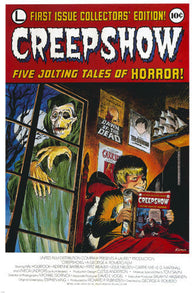 CLASSIC CREEPSHOW MAGAZINE FIRST EDITION POSTER scary skeleton 24X36  --YW9