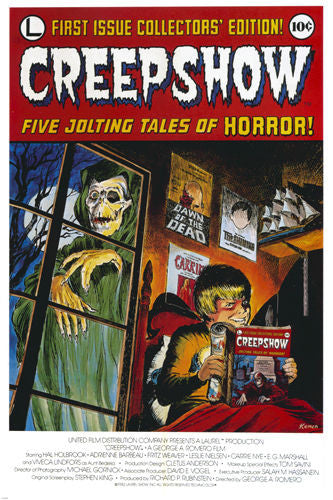 CLASSIC CREEPSHOW MAGAZINE FIRST EDITION POSTER scary skeleton 24X36  --YW9