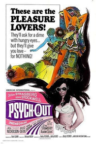 1968 MOVIE POSTER PSYCH-OUT give you love for nothing CULT CLASSIC 24X36 hot