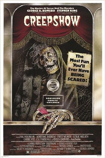 CREEPSHOW vintage movie poster STEVEN KING cult fantasy COLLECTORS 24X36
