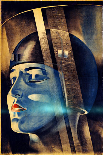 fritz lang METROPOLIS 1926 movie poster 24X36 VINTAGE SCI-FI futuristic new