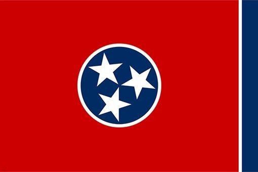 TENNESSEE official flag poster HISTORIC SYMBOLIC COLLECTORS POLITICAL 24X36