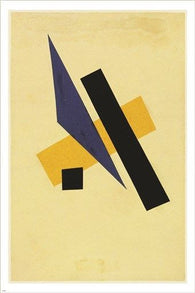 LYUBOV POPOVA untitled VINTAGE PRINT POSTER geometric collectors 24X36 NEW