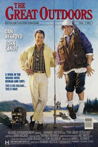 THE GREAT OUTDOORS movie poster JOHN CANDY dan aykroyd 1988 comedy 24X36 NEW