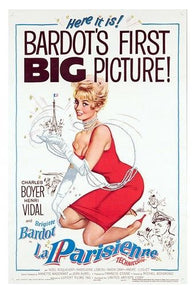 LA PARISIENNE movie poster BRIGITTE BARDOT ACTRESS international 24X36 HOT