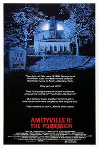 amityville 2 POSSESSION MOVIE POSTER horror drama mystery CULT STATUS 24X36