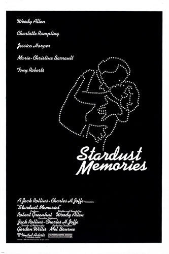 WOODY ALLEN stardust memories MOViE poster charlotte RAMPLING nyc 24X36