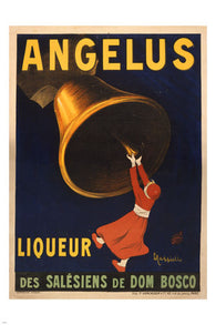 ANGELUS liquor of the salesians of dom bosco VINTAGE AD POSTER 24X36 rare