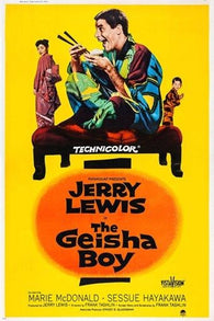 THE GEISHA BOY hollywood movie poster JERRY LEWIS goofy comedy JAPAN 24X36