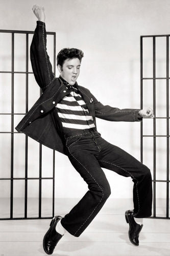CLASSIC ELVIS jailhouse rock movie still poster SWINGIN' HIPS cool 24X36