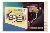 Your Britain-Fight for it now VINTAGE WAR POSTER A. Games UK 1942 24X36 Gem