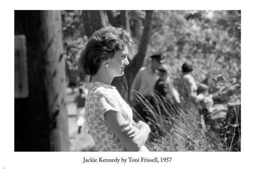 JACKIE KENNEDY by TONI FRISSELL arts poster 1957 24X36 REGAL world figure