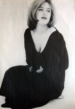 GILLIAN ANDERSON POSTER Black Dress RARE HOT NEW 24X36