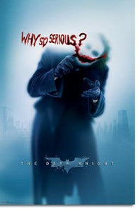 Batman Why So Serious Heath Ledger Poster