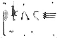 PEACE POSTER Weapons and Bullets RARE HOT NEW 24x36