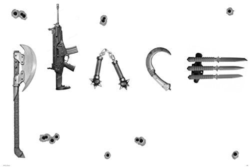 PEACE POSTER Weapons and Bullets RARE HOT NEW 24x36