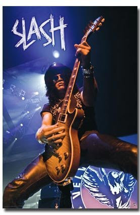 SLASH POSTER Live on Stage RARE HOT NEW 24X36