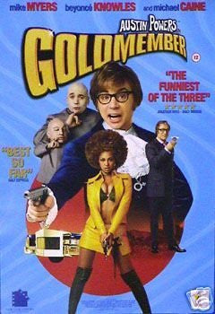 Goldmember Movie Poster Austin Powers Rare Hot 17x24