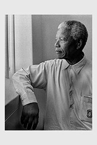 NELSON MANDELA POSTER Behind Bars RARE HOT NEW 24x36