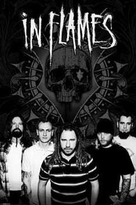 IN FLAMES POSTER Amazing Group Shot RARE HOT NEW 24X36