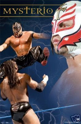 Mysterio Poster - Top Action Wrestling Wwe - New 24x36