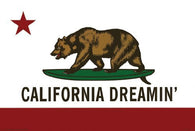 CALIFORNIA DREAMIN POSTER Amazing State Flag RARE HOT NEW 24x36