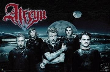 ATREYU POSTER - PLANETS GROUP SHOT - RARE NEW HOT 24X36