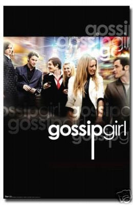 Gossip Girl Poster Group Cast Shot Rare HOT NEW 24x26
