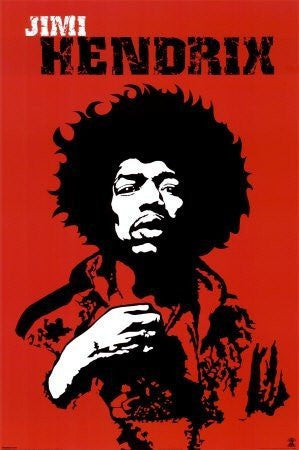 JIMI HENDRIX POSTER Amazing Pop Art RARE HOT NEW 24x36
