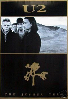 U2 Poster the Joshua Tree Group Shot Rare NEW HOT 24x36