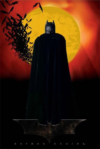 BATMAN BEGINS POSTER Sunset RARE HOT NEW 24X36