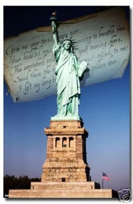 Statue of Liberty Poster New York Landmark Rare Hot New