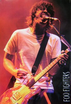 FOO FIGHTERS POSTER Dave Grohl on Stage RARE HOT 24X36