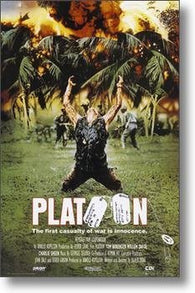 PLATOON MOVIE POSTER Charlie Sheen RARE HOT NEW 24X36