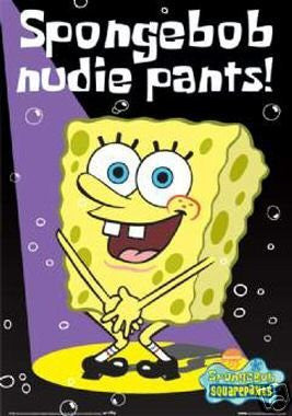 Sponge Bob Square Pants Poster - Funny - Rare New