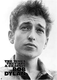 Bob Dylan - The Times That are a Changing Poster - 24x36 in.