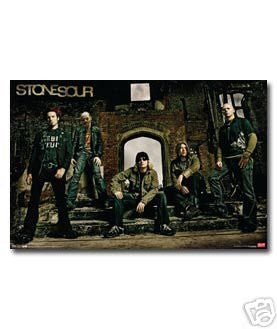Stone Sour Poster Amazing Group Shot Rare HOT NEW 24x36